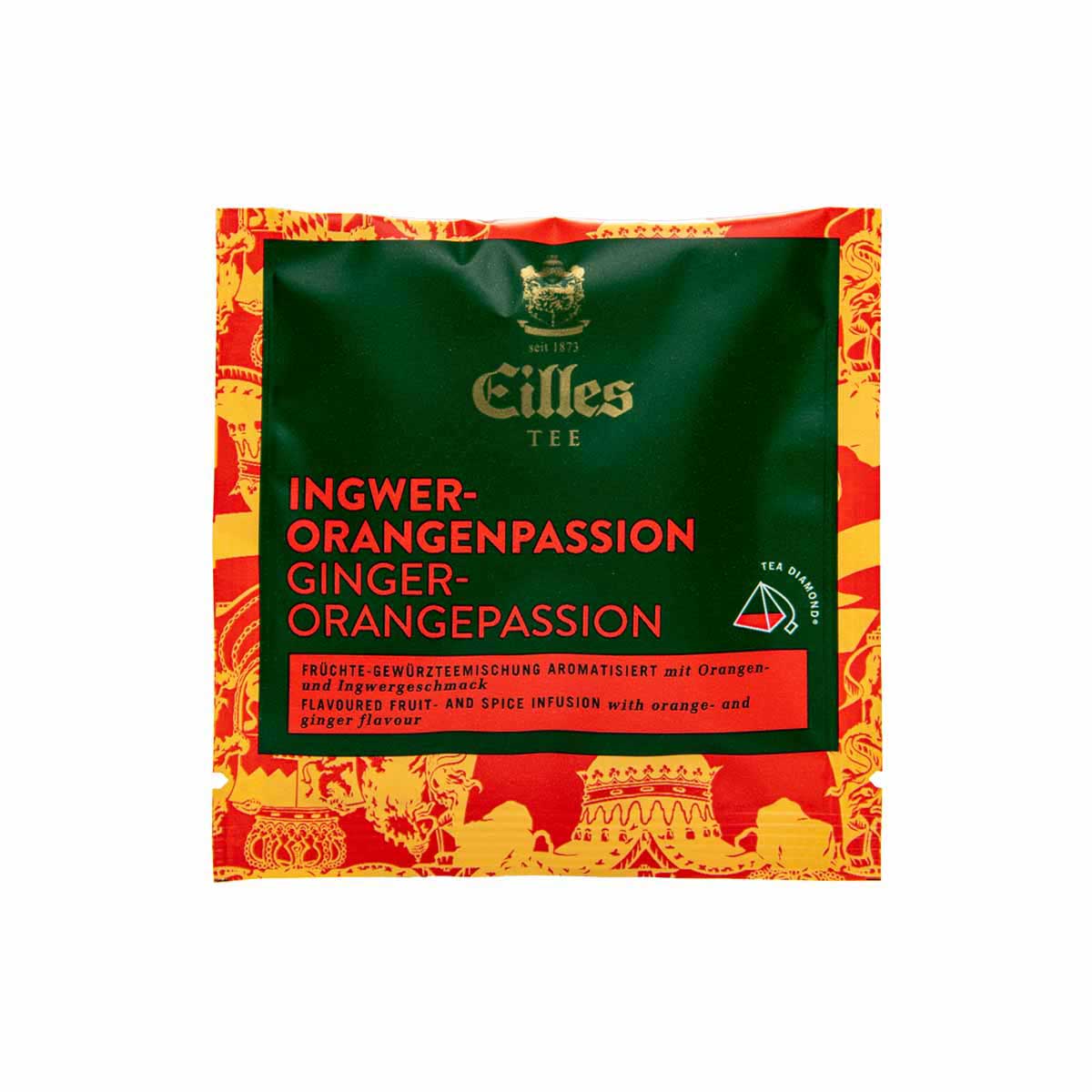 Ingwer-Orangenpassion TEA DIAMOMDS - hier bestellen // EILLES