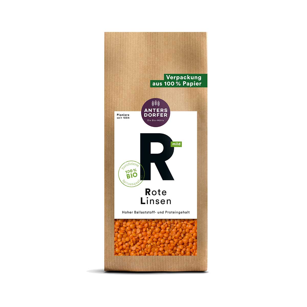 Roter Reis Bio | Langkornreis rot - Vollkorn