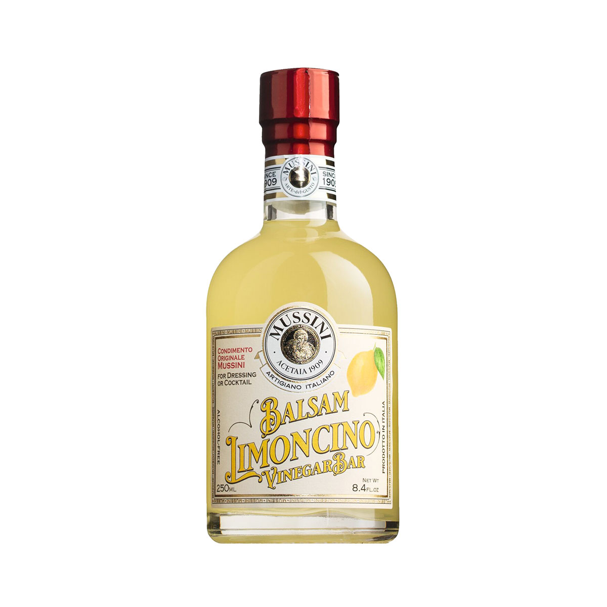 Balsam Limoncino, Zitronendressing, Zitronenessig, Zitronenbalsam.